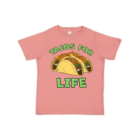 

Inktastic Tacos For Life Gift Toddler Boy or Toddler Girl T-Shirt