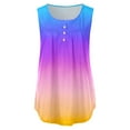 thumbnail image 3 of Eashery Tshirt Women's V Neck Womens Tops Comfortable Women Tops Casual Purple L, 3 of 3