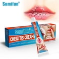 thumbnail image 1 of Cheilitis Cream Inflammation Labial Herpes Antibacterials Chapped Lips Ointment Treatment Dry Chapped Cracked Peeling, 1 of 5