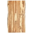 thumbnail image 1 of vidaXL Table Top Solid Acacia Wood 118x(50-60)x3.8 cm, 1 of 4
