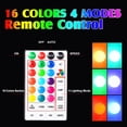 thumbnail image 3 of Luces de letras de marquesina LED de colores con control remoto - Letreros de marquesina iluminados - Letras de barra de fiesta con decoraciones iluminadas para el hogar - Multicolor H, 3 of 5