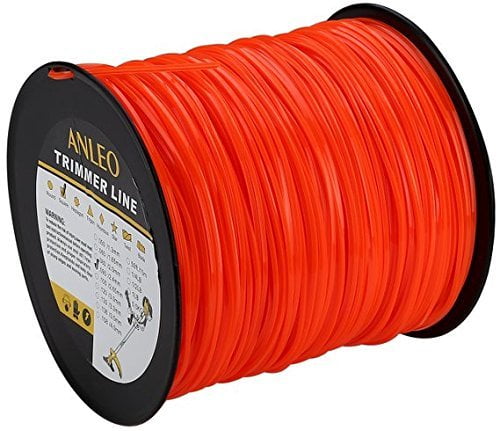 Grass Trimmer Line 5-Pound 095-Inch-by-896-Foot Spool Home Owner Graden Square Orange for... by anleolife