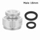 thumbnail image 3 of Degree Adjustable Swivel Aerator Adapter Faucet Adapter Tap Aerator Connector 360 Faucet Adapter For Kitchen Sink Faucets Bath, 3 of 5