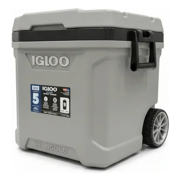 Hielera Igloo Latitud Capacidad 58L/98 Latas Con Ruedas