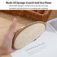 thumbnail image 3 of Moyic Esponja compacta para frotar el baño, espuma fácil para una cómoda experiencia de ducha, cepillo de lufa excelente Suministros de limpieza para el hogar limpiar, 3 of 6