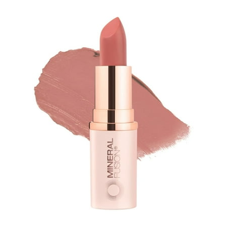 Mineral Fusion Lipstick Inspire, Mauve, 0.13 oz, Smudge-Free, Long Lasting