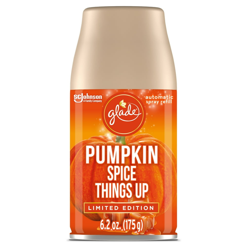 Glade Automatic Spray, Air Freshener, Pumpkin Spice Things Up, 6.2 oz