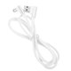 thumbnail image 4 of Cable micro USB de ángulo recto trenzado de 1 m, USB 2.4 A a 90 grados, cable de datos, cargador para teléfono Android universal (blanco), 4 of 7