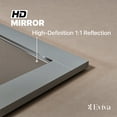 thumbnail image 5 of Eviva Aberdeen 36" Grey Framed Bathroom Wall Mirror, 5 of 7