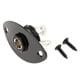 thumbnail image 1 of Placa de salida ovalada cromada Sunnimix para Guitarra electrónica, 1 of 7