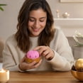 thumbnail image 2 of Upgrade Dumpling Squishy Blow Bubbles Stress Relief Fidget Toys Soft Slow Rising Squishy Dough Ball for Fun Christmas Holiday Gifting, 2 of 6