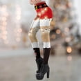 thumbnail image 6 of Women's Christmas Leggings Printed Trousers Fashion for Sport Holiday, 6 of 7
