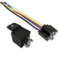 thumbnail image 1 of 12V 30 40A SPDT Bosch Style Automotive Relays & 5 Wire Socket Harness (10), 1 of 4