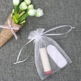 thumbnail image 3 of 100pcs Sheer Drawstring Jewelry Pouches Gift Bag, 3 of 5