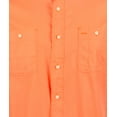 thumbnail image 3 of Ralph Lauren Men's Classic Fit Short Sleeve Button Down Shirt Racing Orange 2XL, 3 of 4
