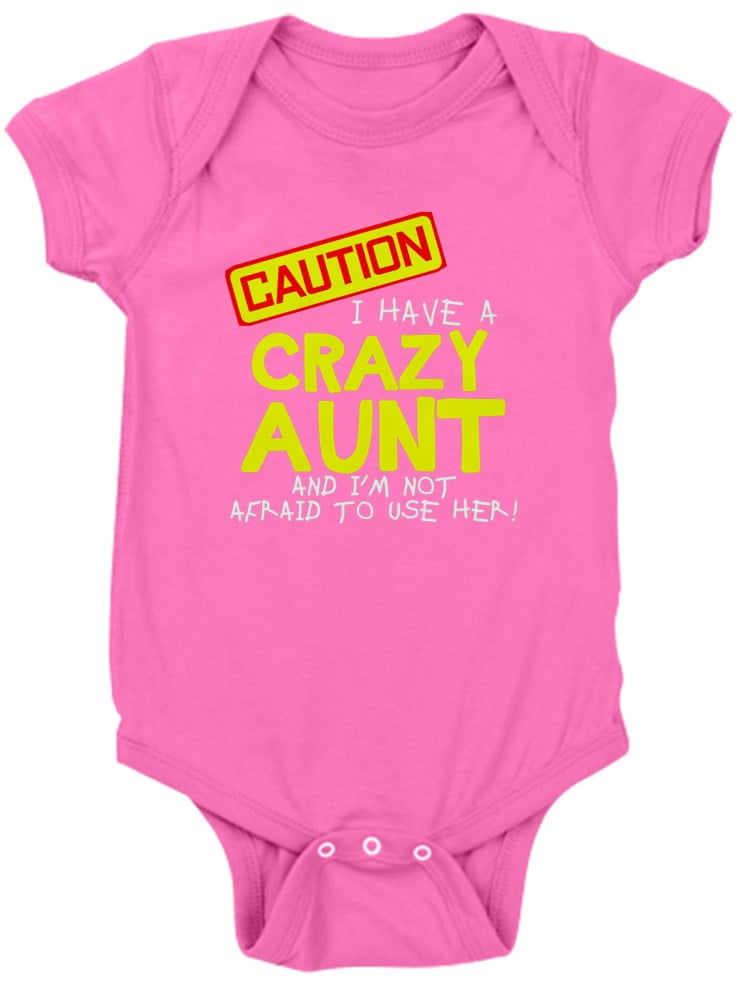 Cute Infant Bodysuit Baby Romper Think Im Cute Aunt/Uncle Body Suit CafePress