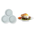 thumbnail image 3 of 3-Cavity Silicone Baking Cups for Air Fryer, Round Cake Mold for Muffins Cupcakes, Non-Stick Egg Bites Pan, Microwave & Dishwasher Safe, 1 Pcs Baking Supplies, 3 of 4