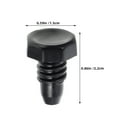 thumbnail image 2 of WASHWEPE 10Ud Protectores Para Taco De Billar Negro Práctico Y Duradero, 2 of 8
