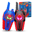 thumbnail image 2 of Spider Walkie Talkie Para Niños Radio Juguete Malubero, Rojo Azul, 2 of 5