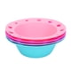 thumbnail image 4 of Limpiador de brochas de maquillaje Jadeshay 4 piezas Silicona herramienta de lavado cuenco, 4 of 13