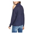 thumbnail image 2 of INC Womens Blue Cold Shoulder Long Sleeve Turtle Neck Sweater XL, 2 of 4