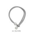 thumbnail image 3 of Set of 2 Decorative Curtain Tiebacks with Faux Pearl Accents, Woven Cord Drapery Holdbacks for Drapes and Curtains, Adjustable Loop Tie Backs for Living Room and Bedroom Decor, 3 of 6