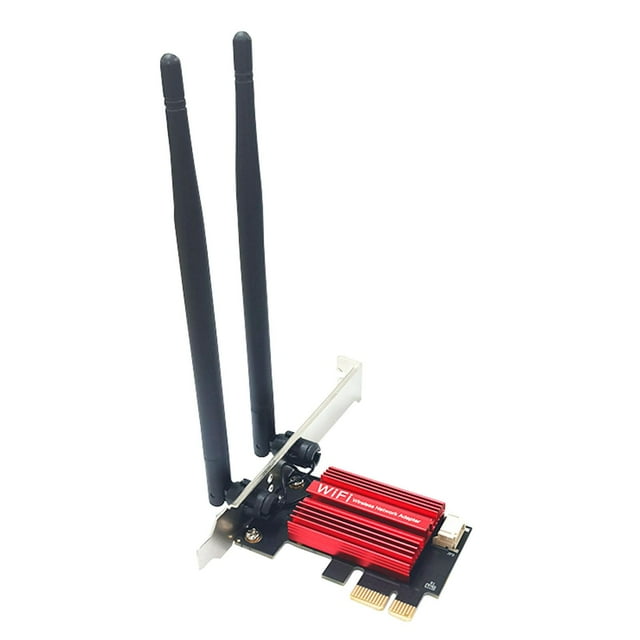Adaptador inalámbrico Strade Fareast Limited 7260AC 1200Mbps con antenas dobles de 8dBi para PC