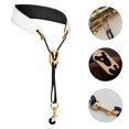 thumbnail image 2 of Baweave Sangle de Cou en Cuir pour Saxophone Tenor Alto Soprano Sangle de Remplacement, 2 of 8