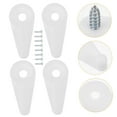 thumbnail image 4 of NIYANGLE 100Pcs Metal Mirror Glass Clips for Homeowners and DIY Enthusiasts Silver, 4 of 8