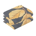thumbnail image 3 of Ryvnso Autumn Leaves Cotton Hand Towels Sets Face Towel 2 PCs Bathroom Decorative, 3 of 7