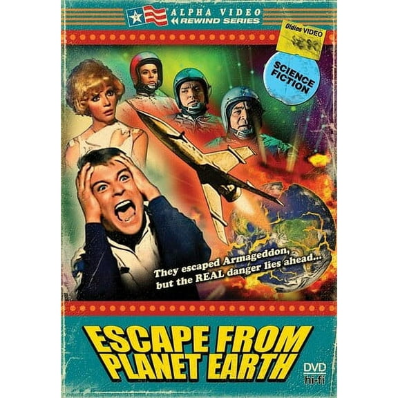 Escape From Planet Earth (Alpha Video Rewind Series) (DVD), Alpha Video, Sci-Fi & Fantasy