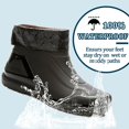 thumbnail image 2 of AUXDIQ Rain Boots Men Short Ankle Waterproof Rain Shoes Outdoor Garden Shoes, 2 of 6