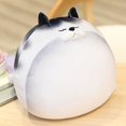 thumbnail image 1 of Lindo muñeco de gato, huevo, muñeco de gato, muñeco de peluche en la cama, almohada de gran tamaño, muñeco de tela, 1 of 6