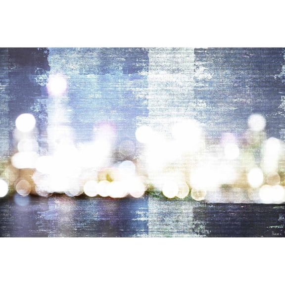 Parvez Taj City Scape Art Print on Premium Canvas