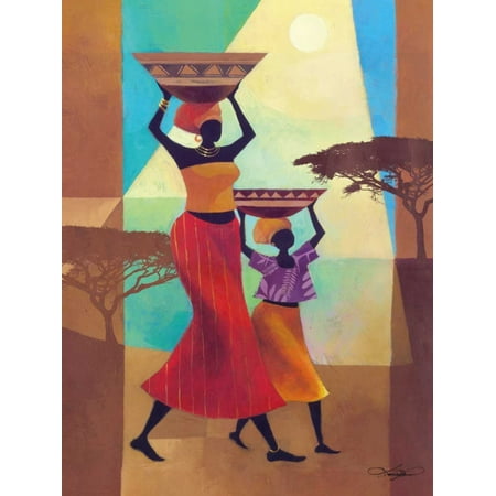 - Mothers Helper Poster Print by Keith Mallett