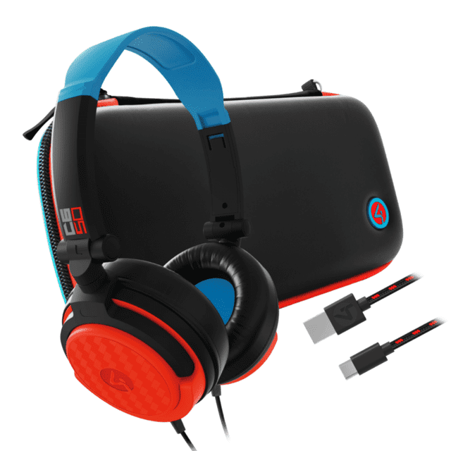 Kit Neon Audifonos 4gamers Nintendo Switch Travel Swl-50 4Gamers SWL-50-4G