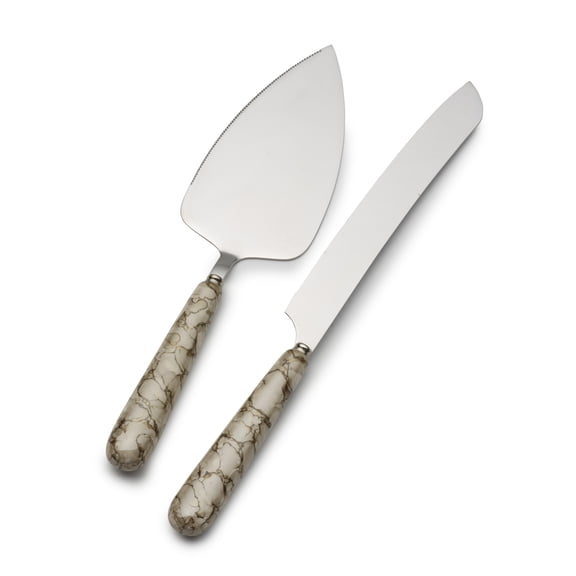 International Silver Westwind Ceramic Handle 2-piece Dessert