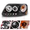 thumbnail image 3 of Anzo Headlight Set Projector with Halo - 111097 Fits select: 1997-2003 FORD F150, 1997-2003 FORD EXPEDITION, 3 of 5