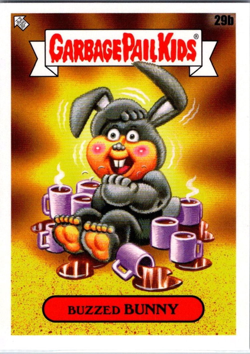 Collectible 2025 Garbage Pail Kids Green Day Buzzed Bunny #29b Topps ...