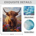 thumbnail image 3 of Diamond Art Kits for Adults - 5d Calm Cow In Vibrant Field Diamond Painting for Adults, Diamond Art for Adults Beginners, Diamond Painting Kits for Adults for Home Wall Decor, 3 of 7