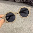 thumbnail image 1 of Gafas de sol para niños, parasol retro, montura redonda, gafas para niños, montura esmerilada coreana, gafas de sol para niños y niñas, 1 of 6