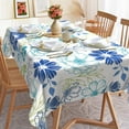 thumbnail image 3 of Floral Tablecloth Summer Rectangle Table Cloth Farmhouse Season for Home Picnic Kitchen Dining Party Decorations, 3 of 7