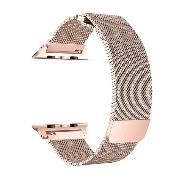Noir Apple Watch Band 38/40mm, Milanese Loop Replacement iWatch