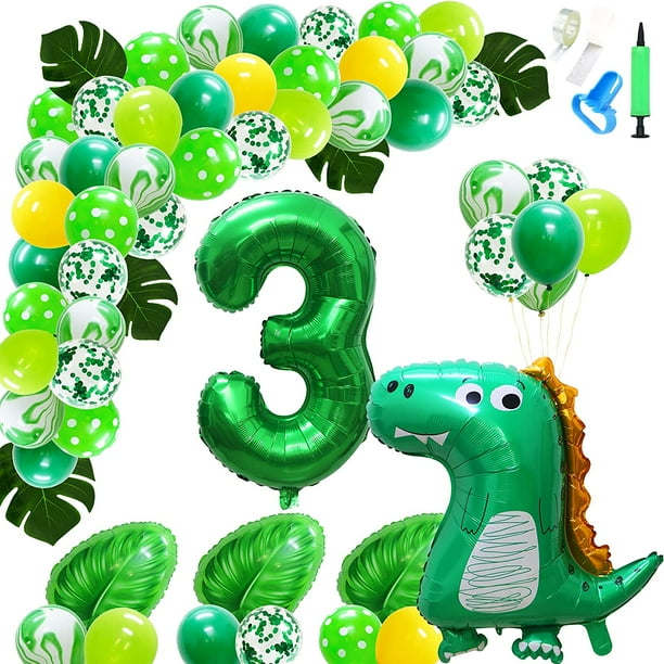 Dinosaur Birthday Party Decorations for 3 Year Old Boy, Dinosaur Theme