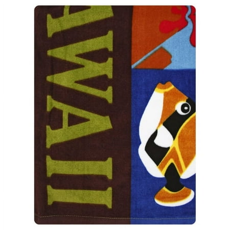 Gotta Be Hawaiian 40" x 70" Aloha Print Beach Towel, 1 Each