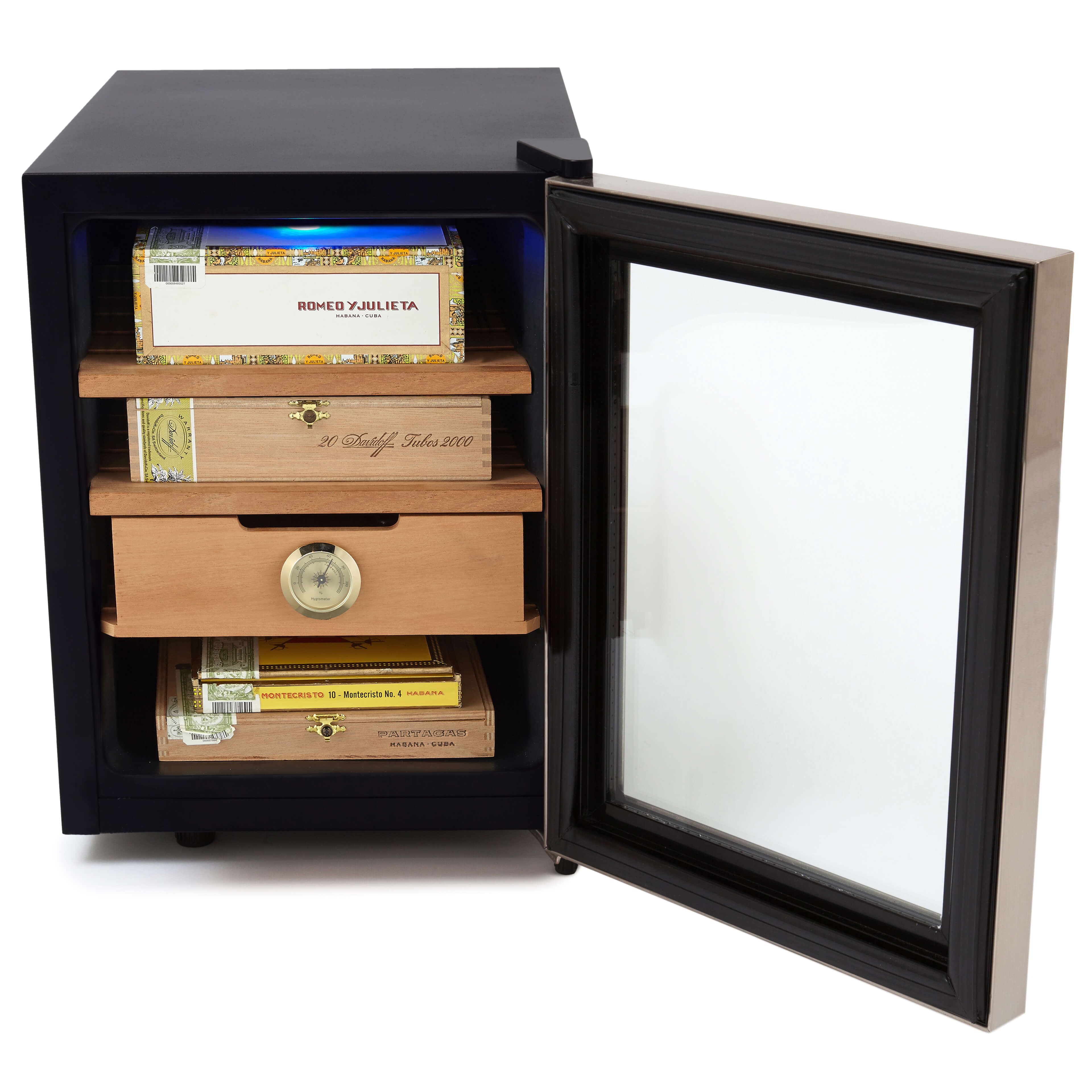 Whynter Stainless Steel 1.2 cu. ft. Cigar Humidor