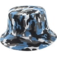 thumbnail image 3 of CoCopeaunts Camo Bucket Hat Women Reversible Wear Hiking Camping Hunting Bucket Cap Comfort Cotton Sunscreen Men Fisherman Hat, 3 of 8