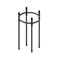 thumbnail image 1 of 11.02in Circle Diameter Climbing Rack  Plant Support Ring Creative Vine Frame Rose Black Plastic Home Decor Adjustable Trellis Durable, 1 of 13