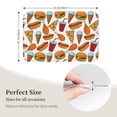 thumbnail image 4 of Pofeuu Hot Dog Burger Print Hem Mat 40x60 - Multipurpose Doormat for Indoor & Outdoor Use - Welcome Your Guests with our Entrance Mat, 4 of 6