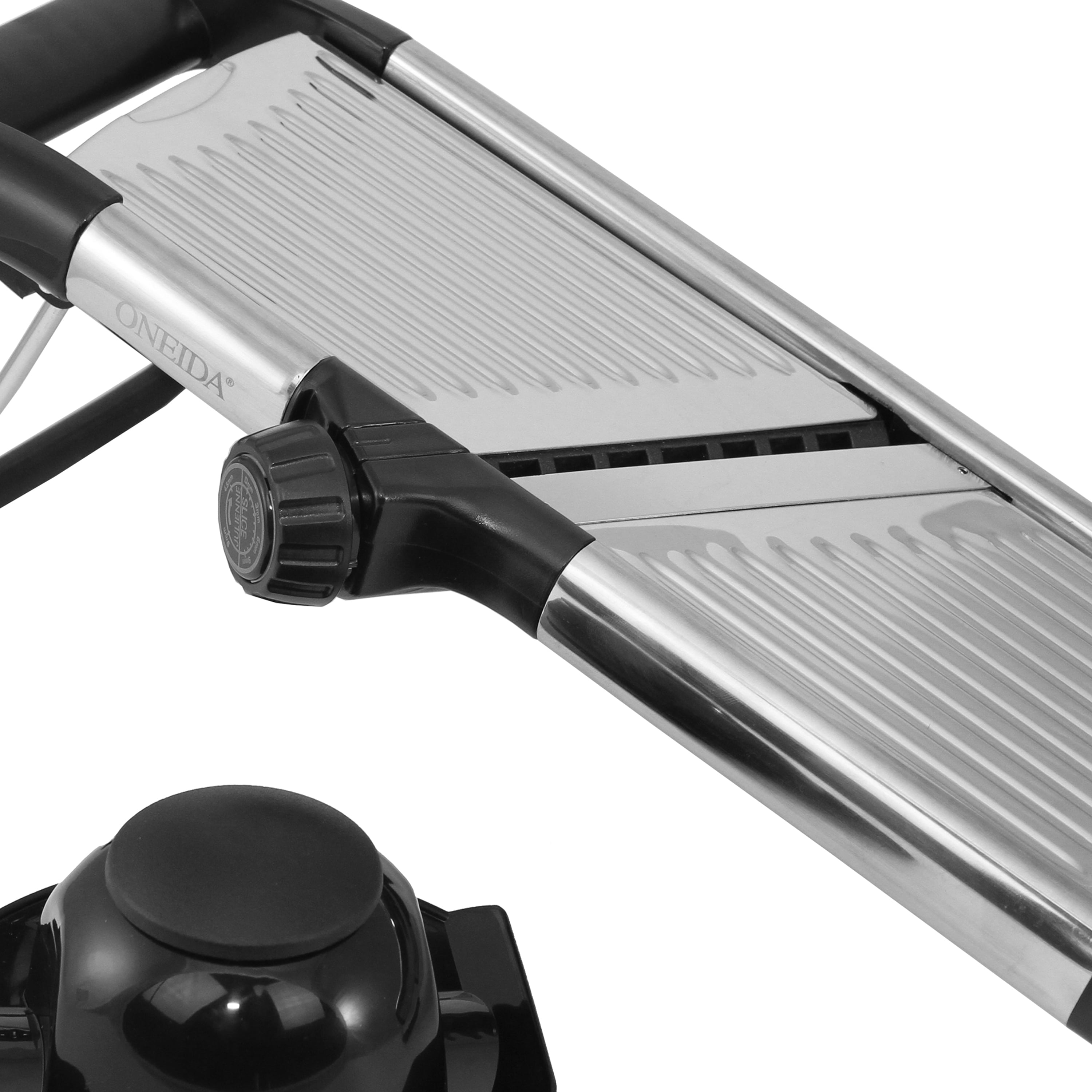 Oneida Stainless Steel Mandoline with Adjustable Blades, 2.32 lbs